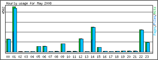 Hourly usage