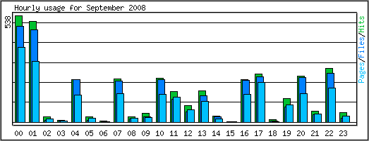 Hourly usage