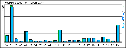 Hourly usage