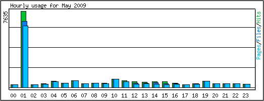 Hourly usage