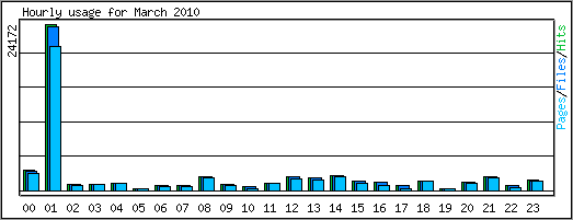 Hourly usage