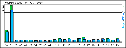 Hourly usage