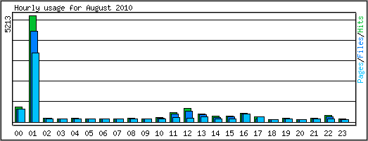 Hourly usage
