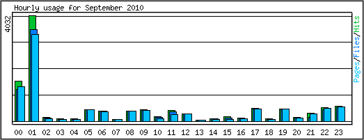 Hourly usage