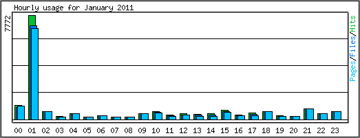 Hourly usage