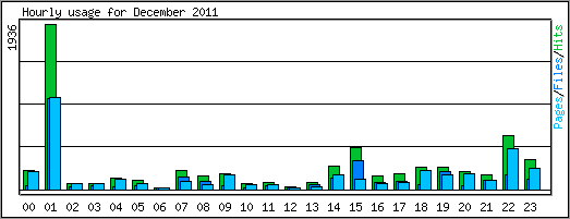Hourly usage