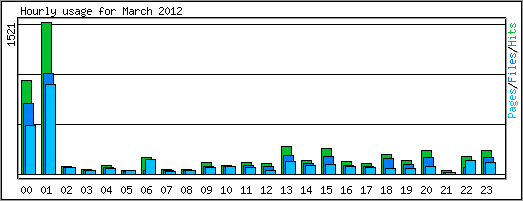 Hourly usage
