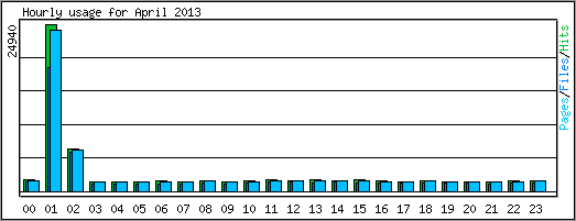 Hourly usage