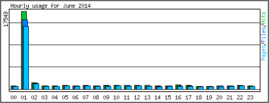 Hourly usage