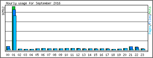 Hourly usage