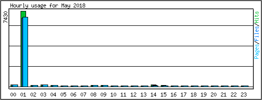 Hourly usage